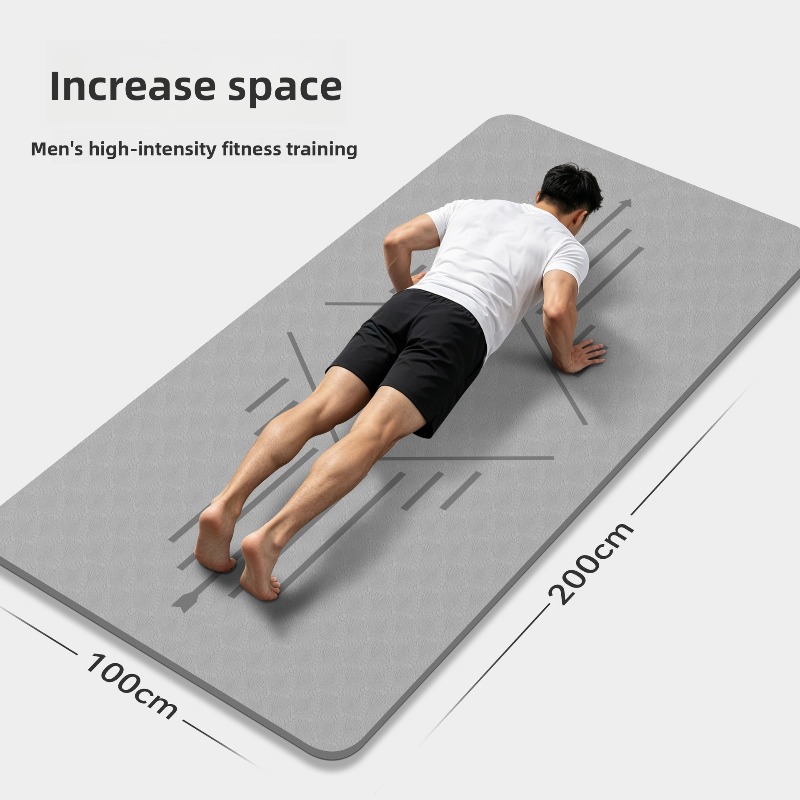 Ab Mat Crunch - Tapis de yoga grande taille pour