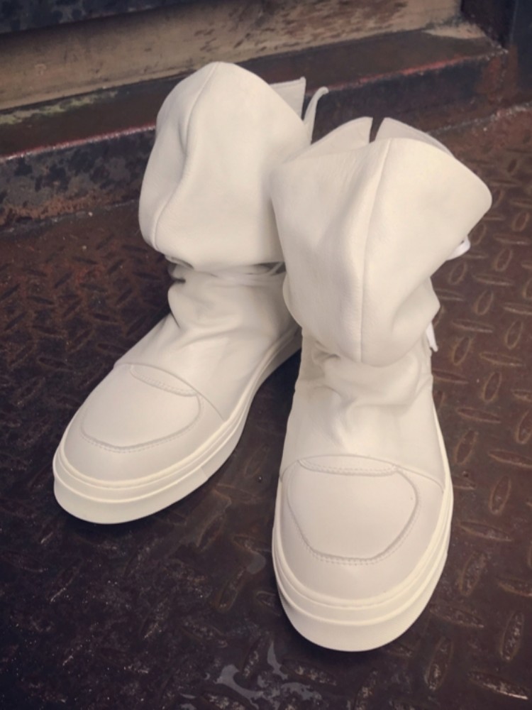 Bottines croisées en cuir véri - Crossfit Male avis et prix