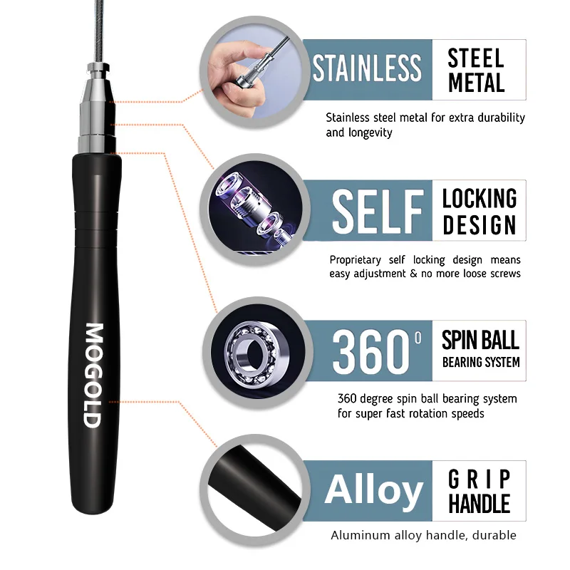 Corde à sauter professionnelle - Crossfit Equipment avis et prix